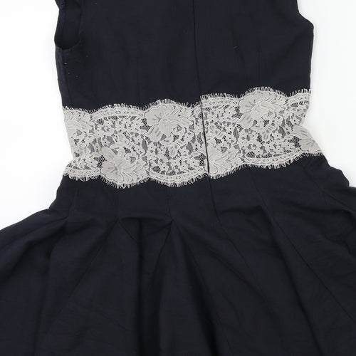 AX Paris Womens Blue   Fit & Flare  Size 8
