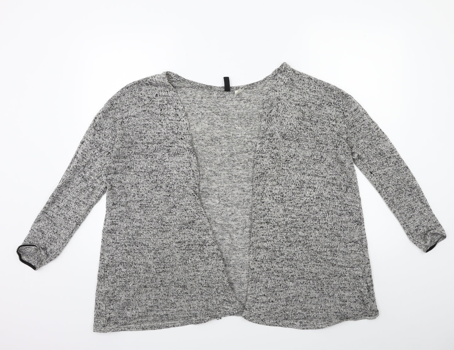 H&M Womens Grey  Knit Cape Jumper Size M