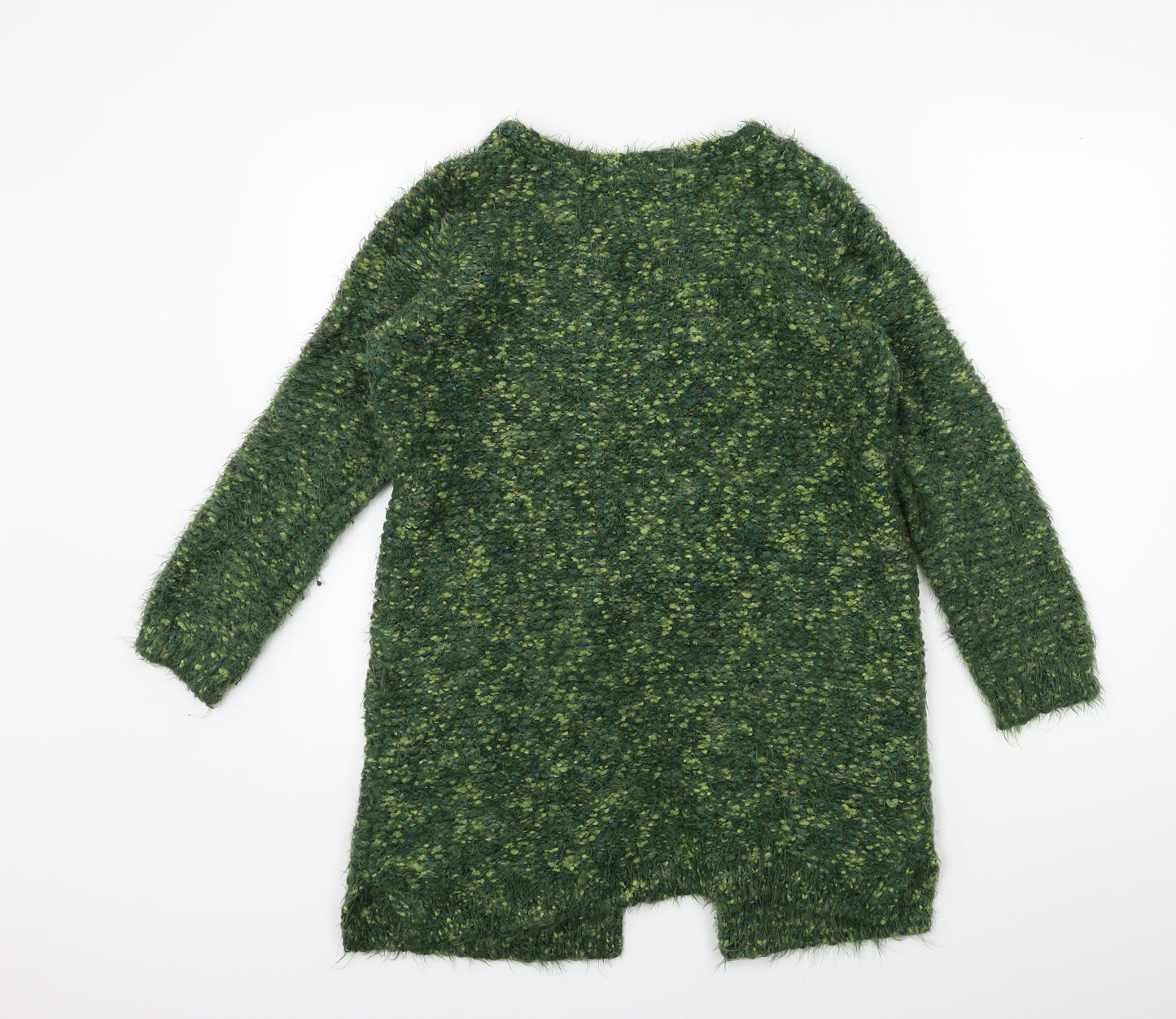 TU Womens Green  Knit Cardigan Jumper Size 12