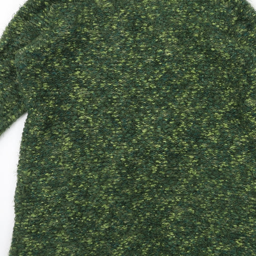 TU Womens Green  Knit Cardigan Jumper Size 12
