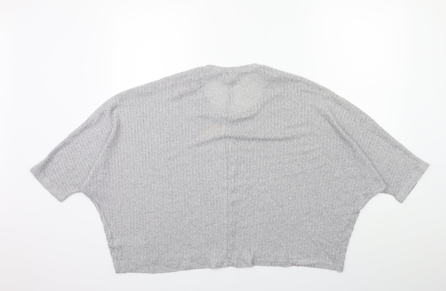 New Look Womens Grey  Knit Pullover Jumper Size L