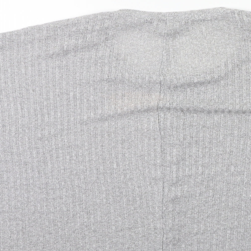 New Look Womens Grey  Knit Pullover Jumper Size L
