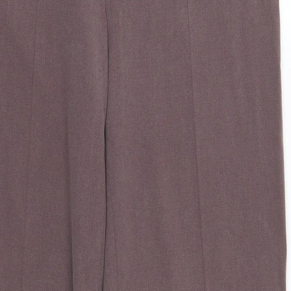 Principles Womens Purple   Trousers  Size 10 L31 in