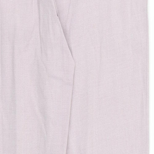 Marks and Spencer Womens Purple   Trousers  Size 14 L29 in