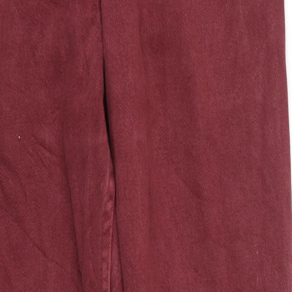 Explorer Womens Red  Denim Mom Jeans Size 8 L29 in