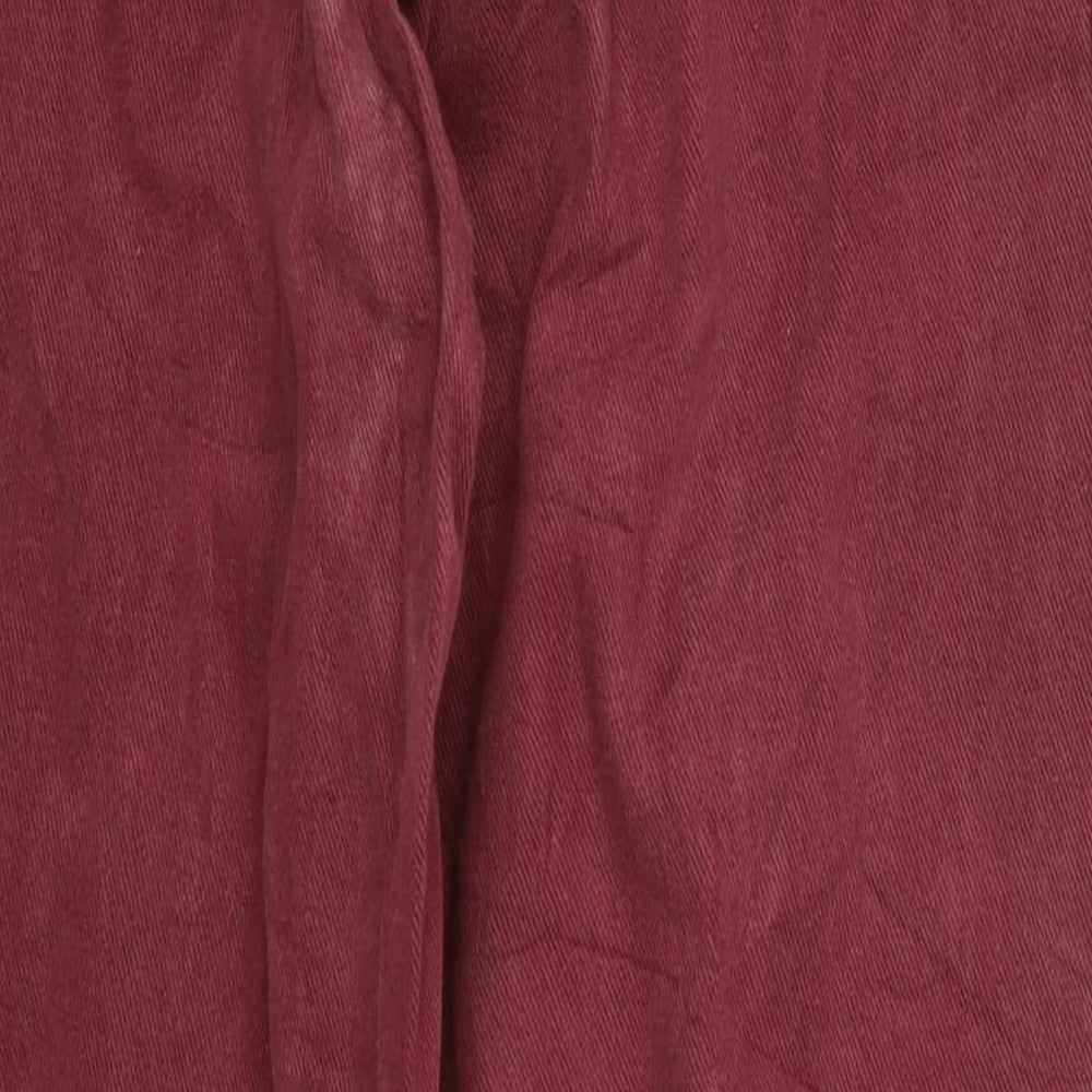 Explorer Womens Red  Denim Mom Jeans Size 8 L29 in