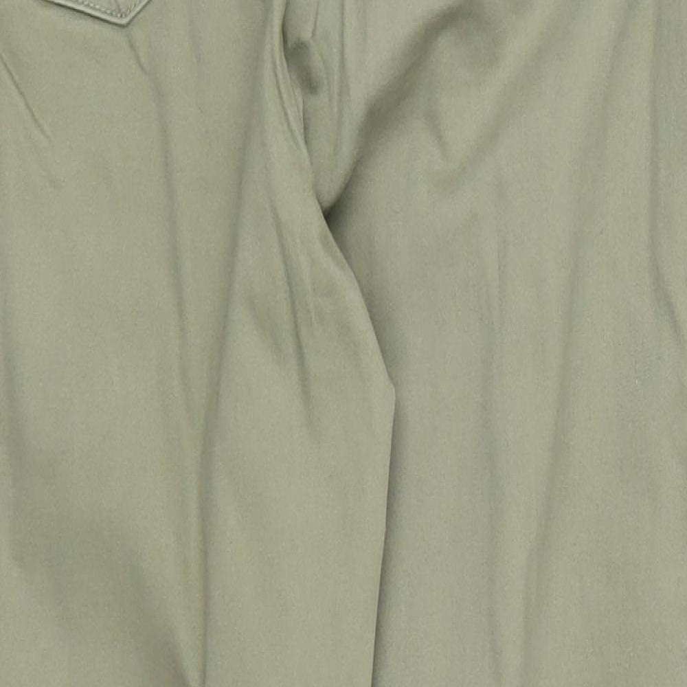 Preworn Womens Green  Denim Jegging Jeans Size 36 in L25 in