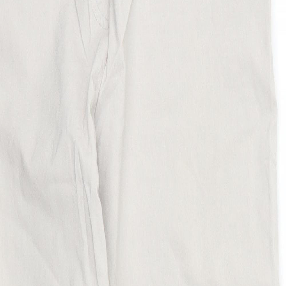 Robell Womens Grey   Cropped Trousers Size 10 L26 in