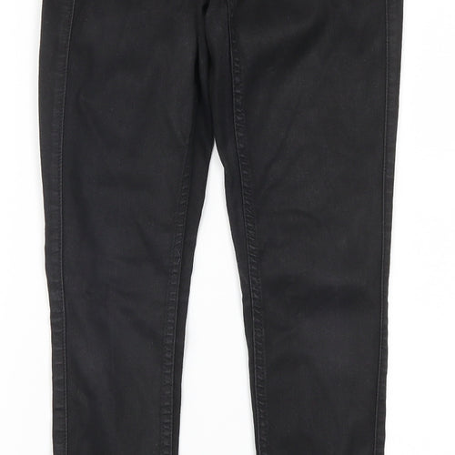 Topshop Womens Black  Denim Skinny Jeans Size 25 in L26 in