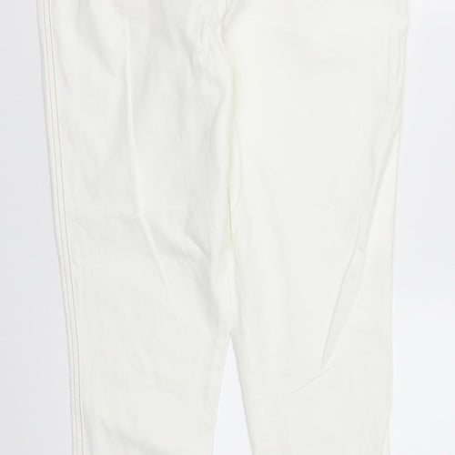 Preworn Womens White  Denim Jegging Jeans Size 30 in L26 in