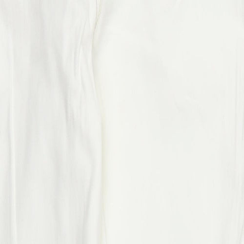 Preworn Womens White  Denim Jegging Jeans Size 30 in L26 in