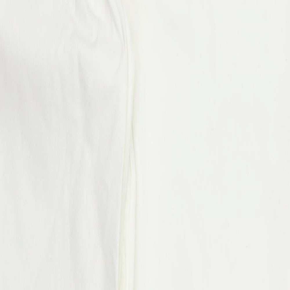 Preworn Womens White  Denim Jegging Jeans Size 30 in L26 in