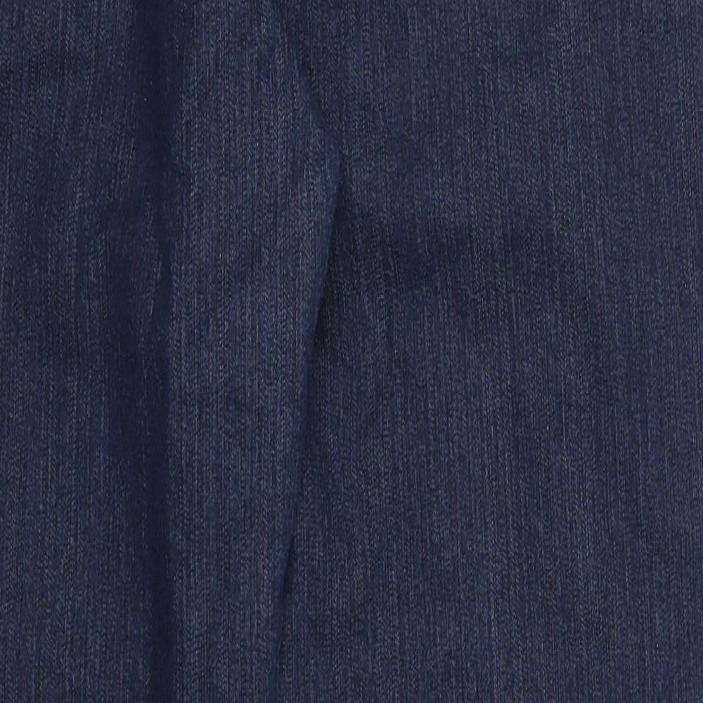 George Womens Blue  Denim Bootcut Jeans Size 16 L29 in