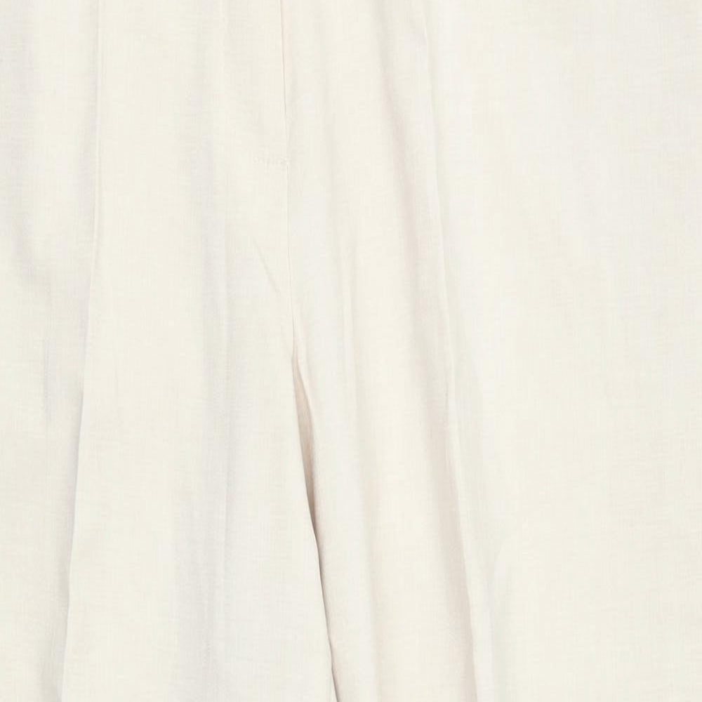 Marks and Spencer Womens Beige   Trousers  Size 37 in L26.5 in