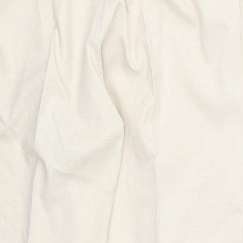 Marks and Spencer Womens Beige   Trousers  Size 37 in L26.5 in