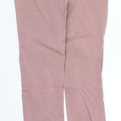 Miso Womens Pink  Denim Skinny Jeans Size 8 L28 in