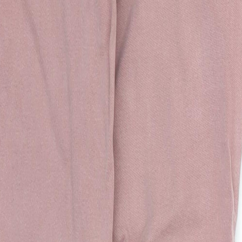 Miso Womens Pink  Denim Skinny Jeans Size 8 L28 in
