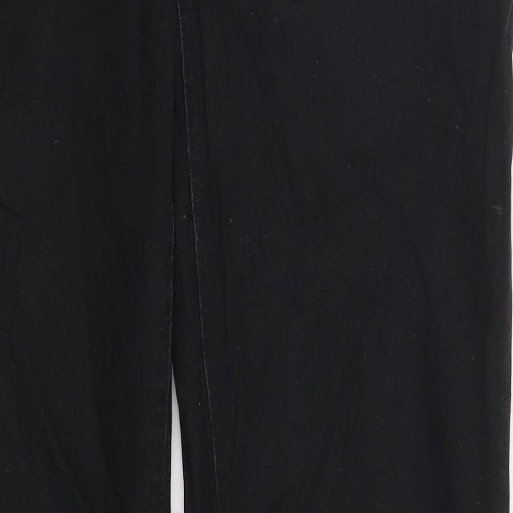 Blind Date Womens Black  Denim Straight Jeans Size M L30 in