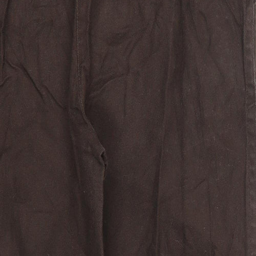 Benotti Womens Brown   Cropped Trousers Size 16 L21 in