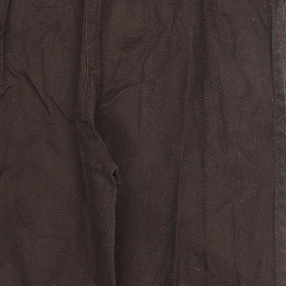 Benotti Womens Brown   Cropped Trousers Size 16 L21 in