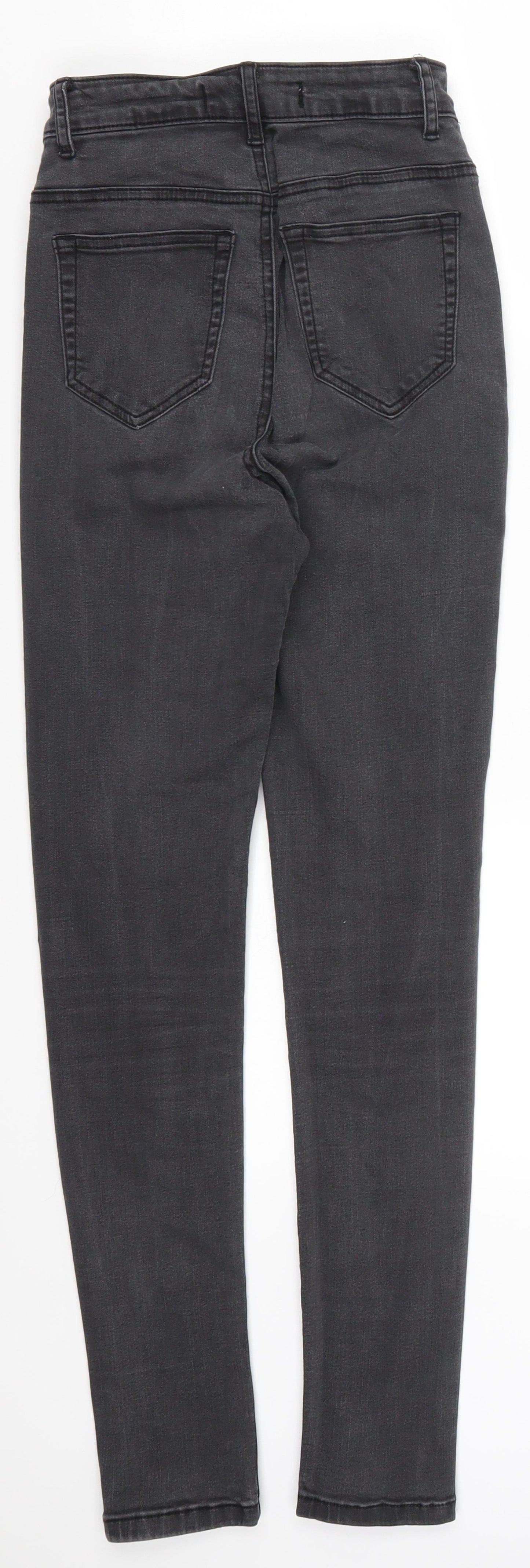 TALLY WEiJL Womens Grey  Denim Skinny Jeans Size 6 L27.5 in