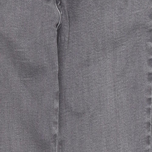 TU Womens Grey  Denim Skinny Jeans Size 10 L26 in