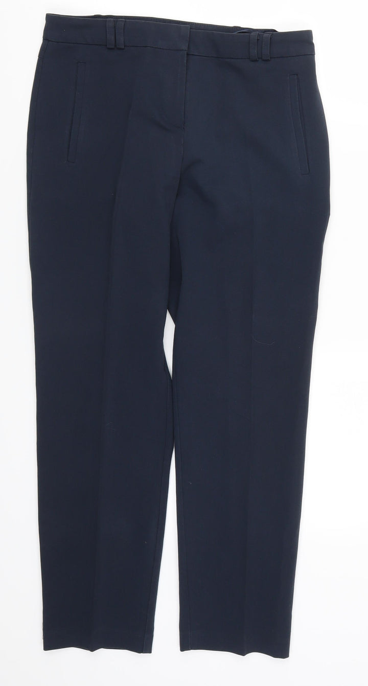 Topshop Womens Blue   Trousers  Size 8 L25 in