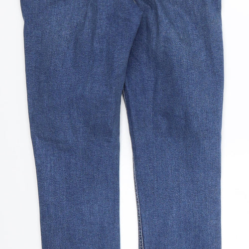 Topshop Womens Blue  Denim Skinny Jeans Size 28 in L28 in