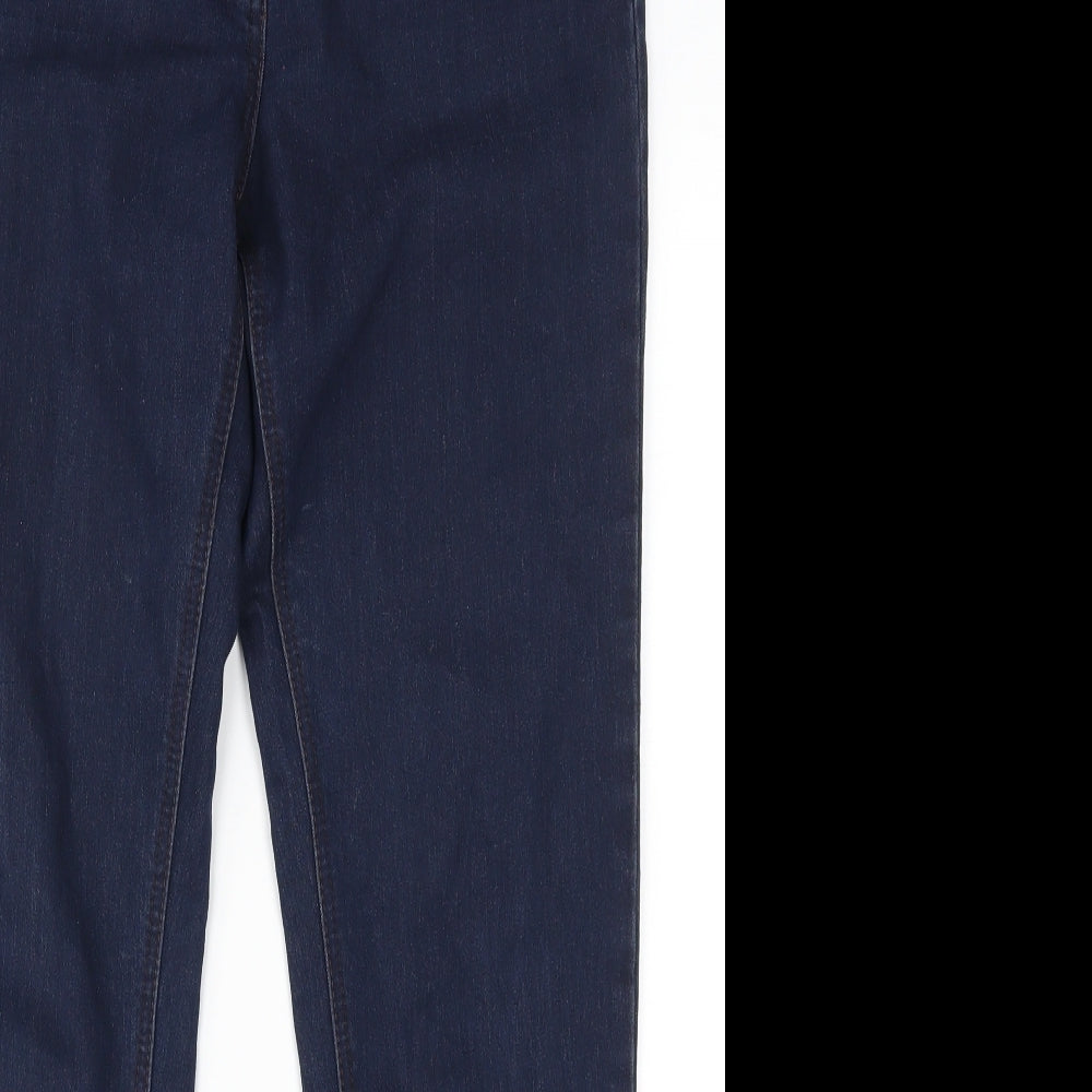 NEXT Womens Blue  Denim Skinny Jeans Size 16 L28 in