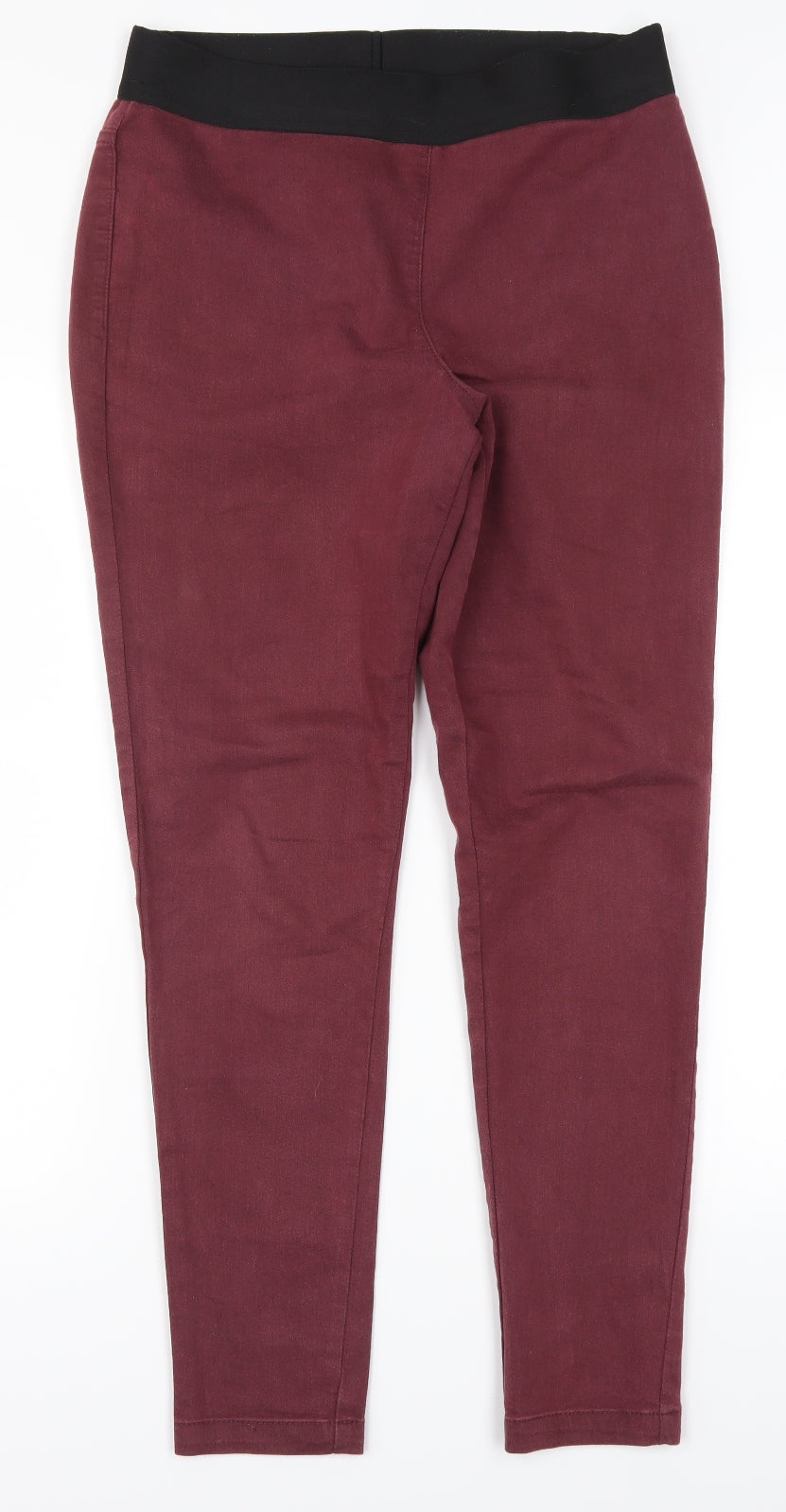 Marks and Spencer Womens Red  Denim Jegging Jeans Size 14 L30 in