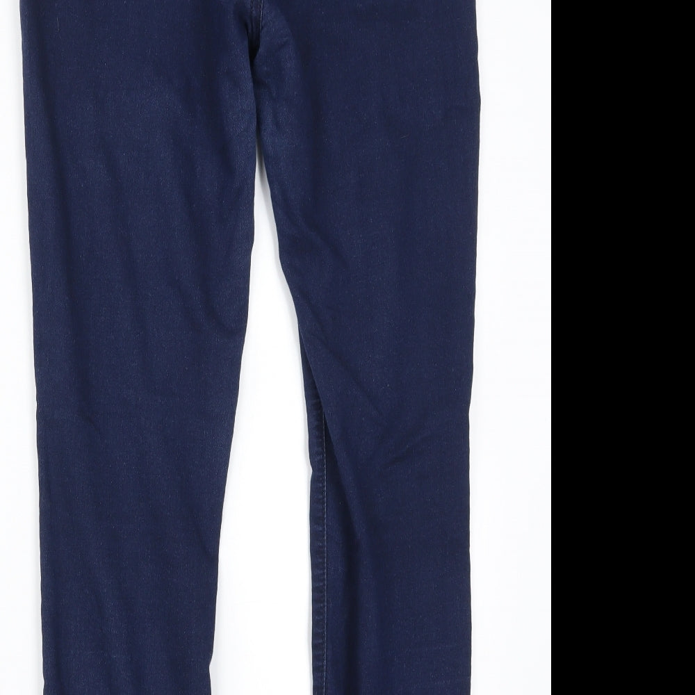 Yes Yes Womens Blue  Denim Skinny Jeans Size 14 L27 in
