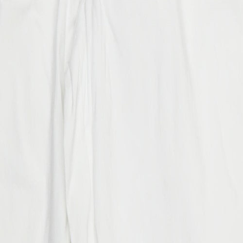 Jagro Womens White   Trousers  Size 12 L30 in