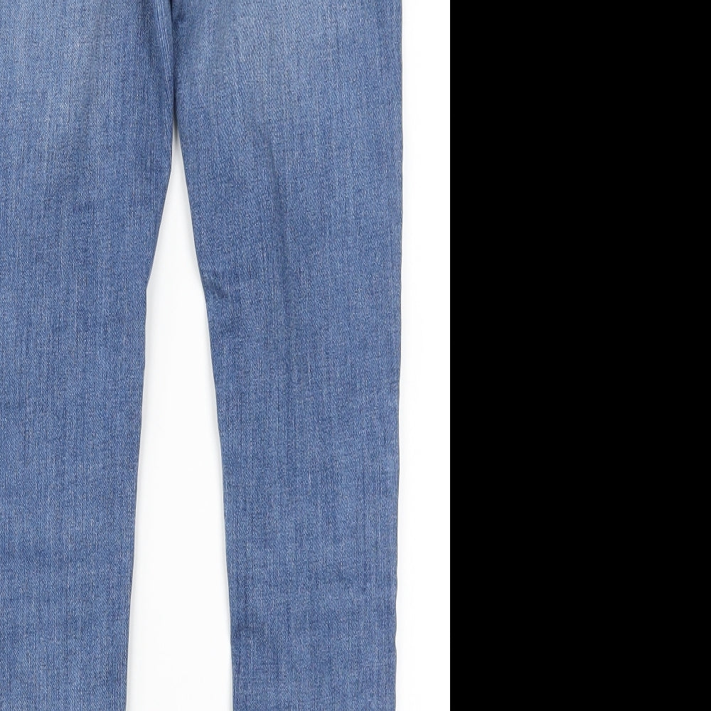 Marks and Spencer Womens Blue  Denim Jegging Jeans Size 12 L28 in