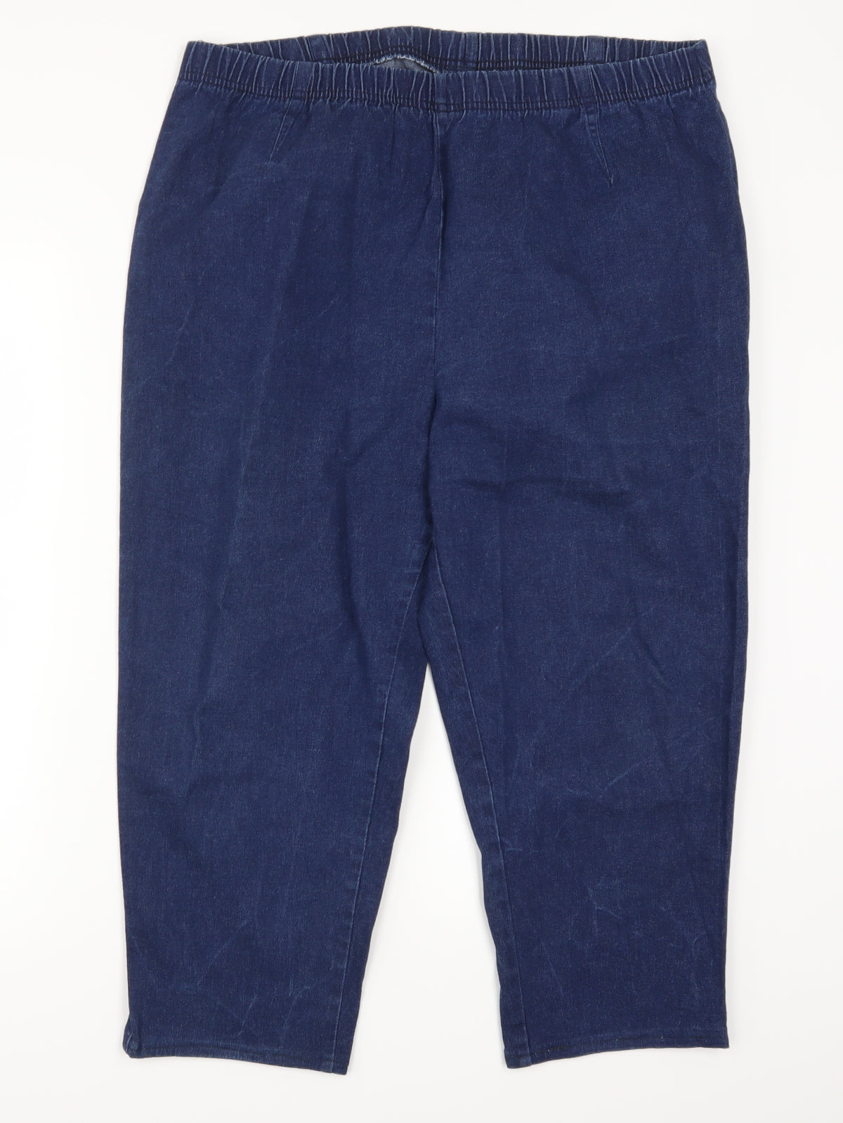 Classics Womens Blue  Denim Cropped Jeans Size 26 L22 in