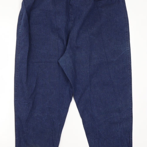 Classics Womens Blue  Denim Cropped Jeans Size 26 L22 in