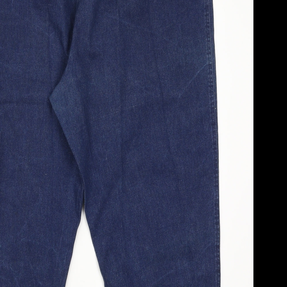 Classics Womens Blue  Denim Cropped Jeans Size 26 L22 in