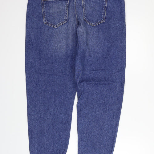 Marks and Spencer Womens Blue   Straight Jeans Size 14 L25 in