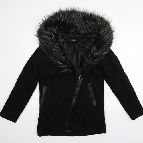Quiz Womens Black   Jacket  Size 8