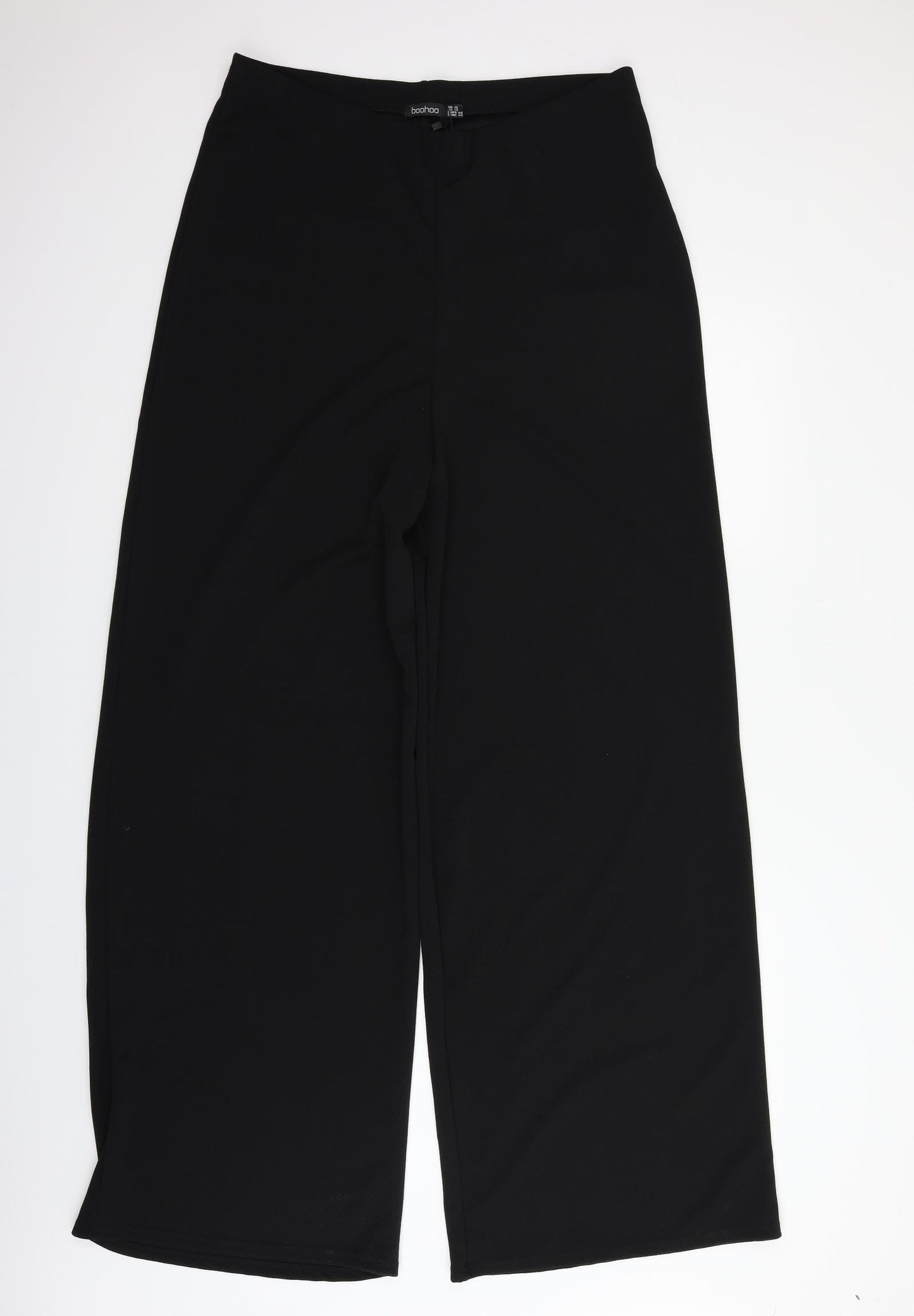 Boohoo Womens Black   Trousers  Size 18 L33 in