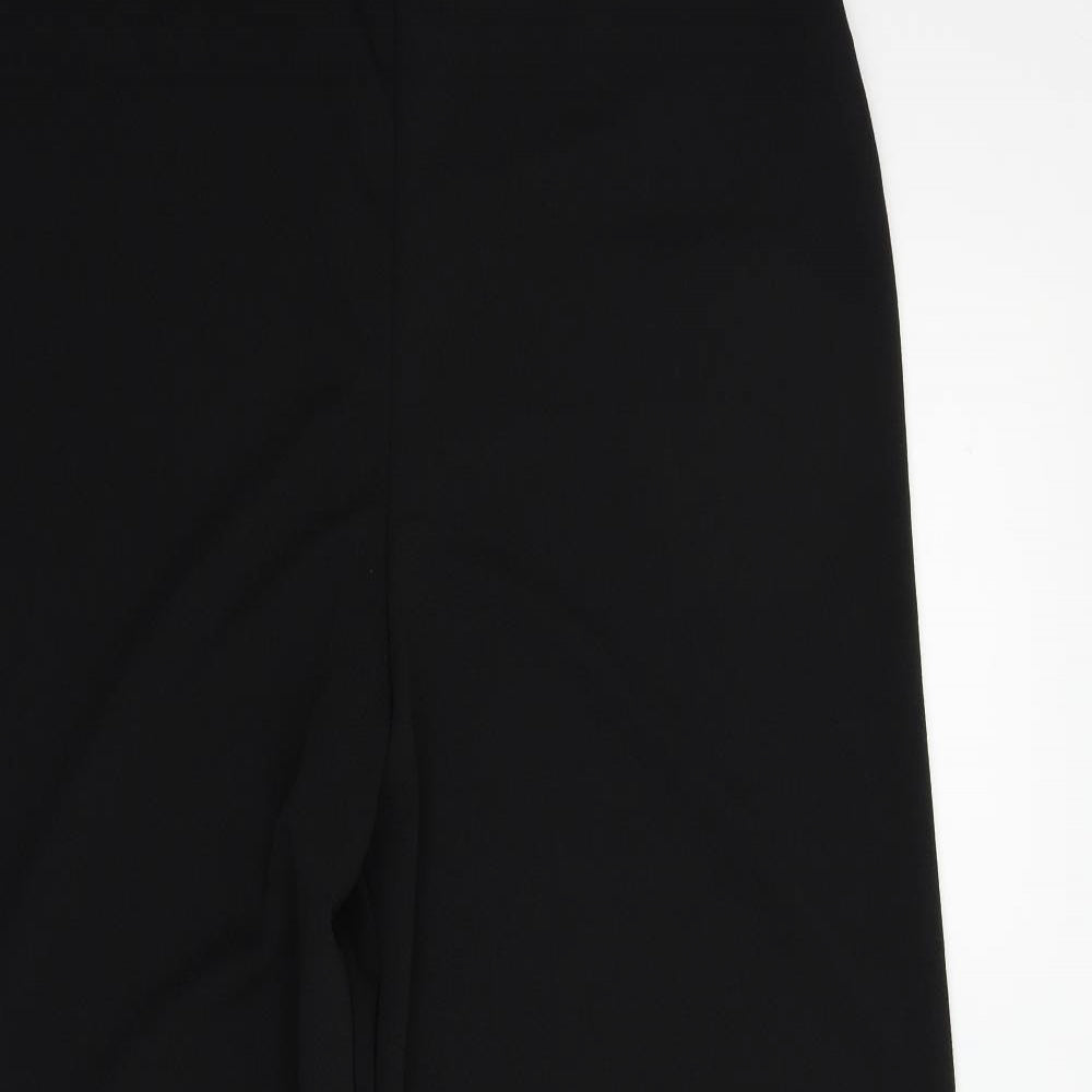 Boohoo Womens Black   Trousers  Size 18 L33 in
