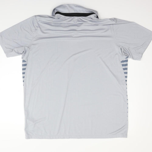 Nike Mens Grey    Polo Size XL