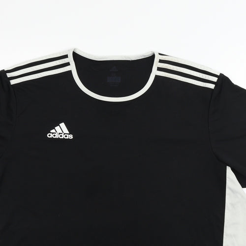 adidas Mens Black    T-Shirt Size XL