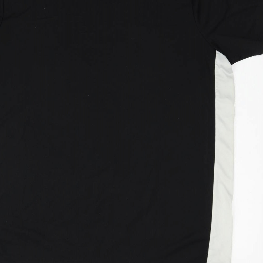 adidas Mens Black    T-Shirt Size XL