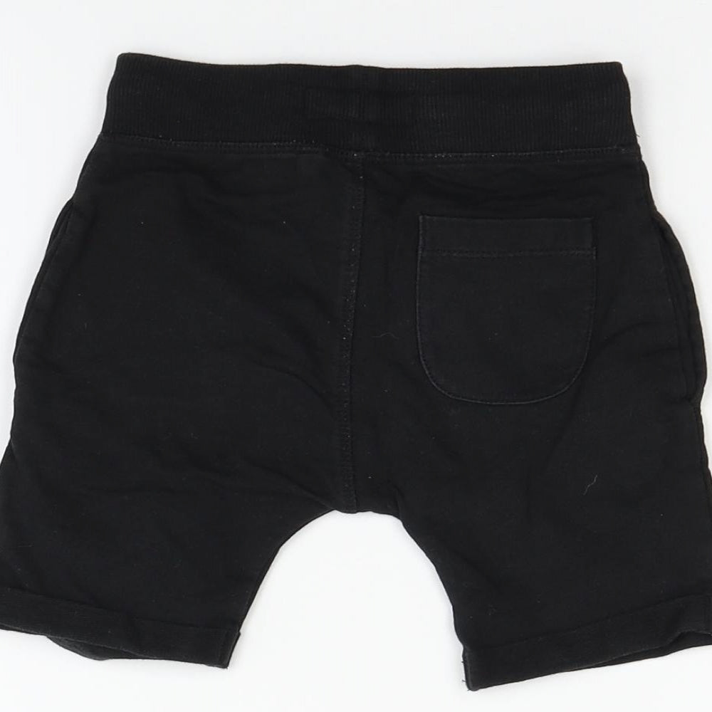 NEXT Boys Black   Jogger Trousers Size 2-3 Years