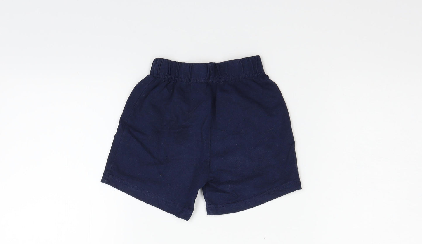 Disney Boys Blue   Cropped Trousers Size 18-24 Months