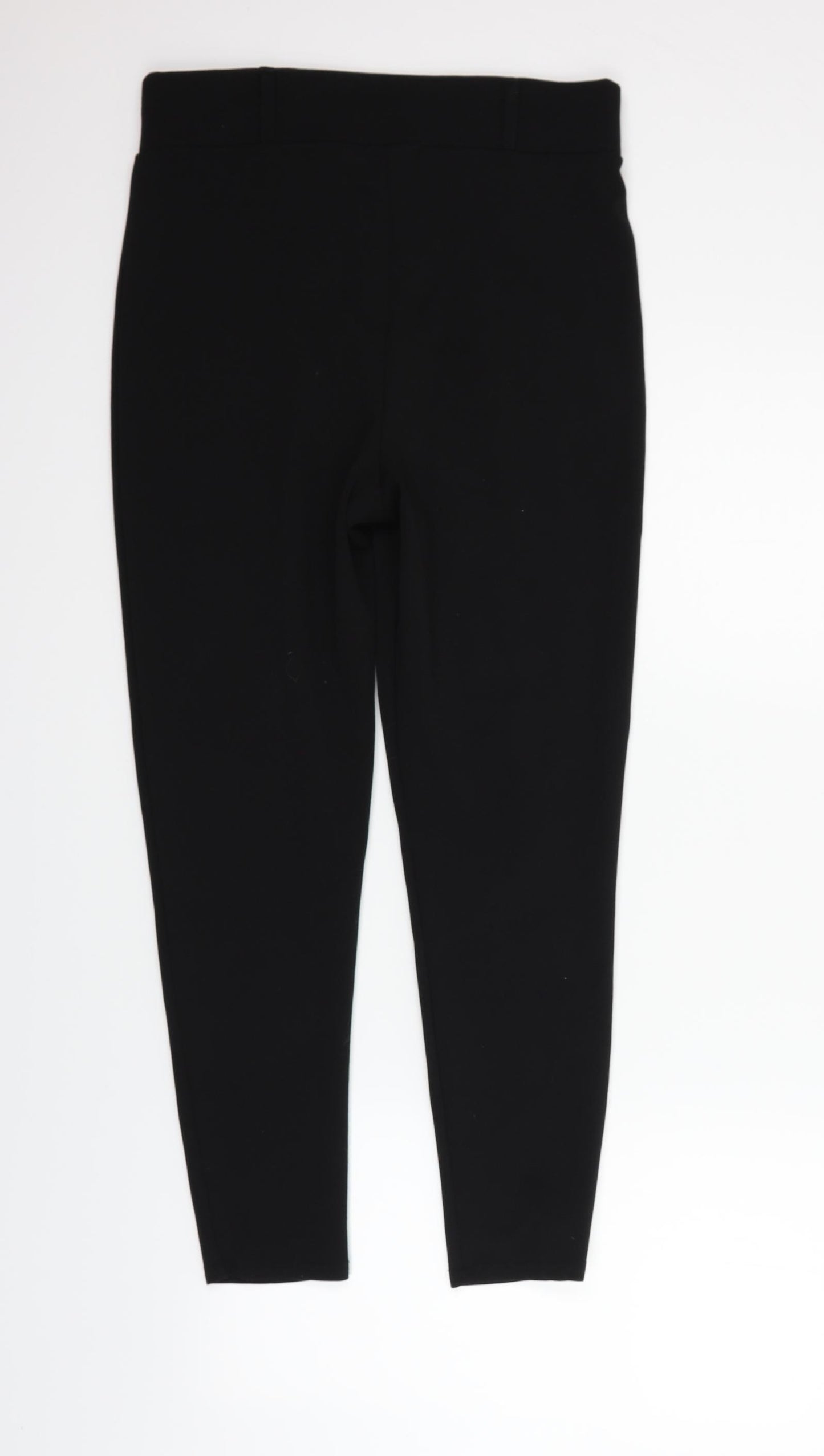 PRETTYLITTLETHING Womens Black   Jegging Trousers Size 12 L24 in
