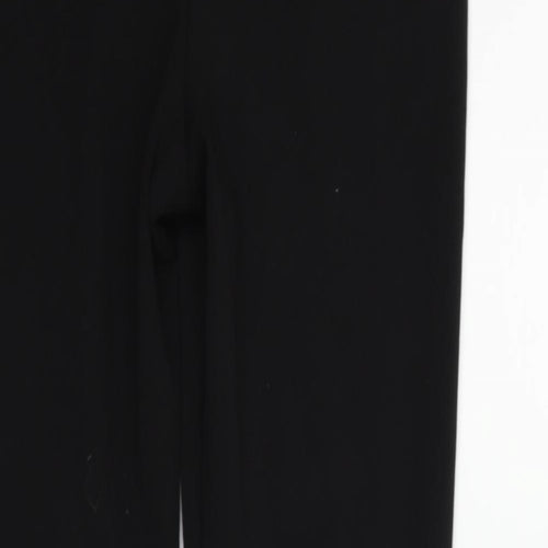 PRETTYLITTLETHING Womens Black   Jegging Trousers Size 12 L24 in