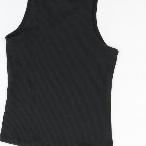 H&M Girls Black   Basic T-Shirt Size 9-10 Years