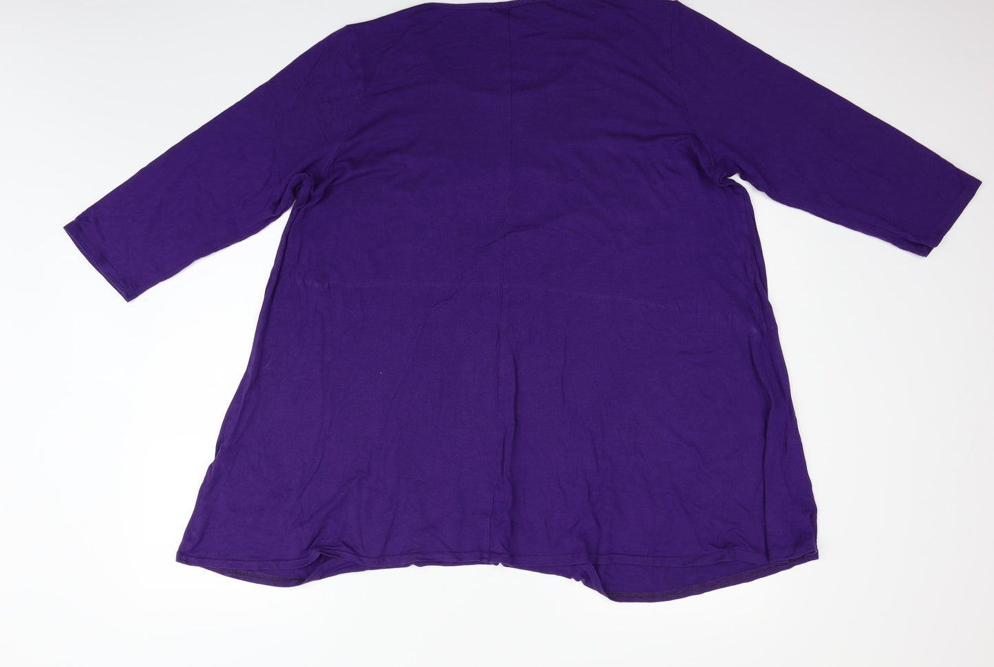Evans Womens Purple   T-Shirt Dress  Size 22