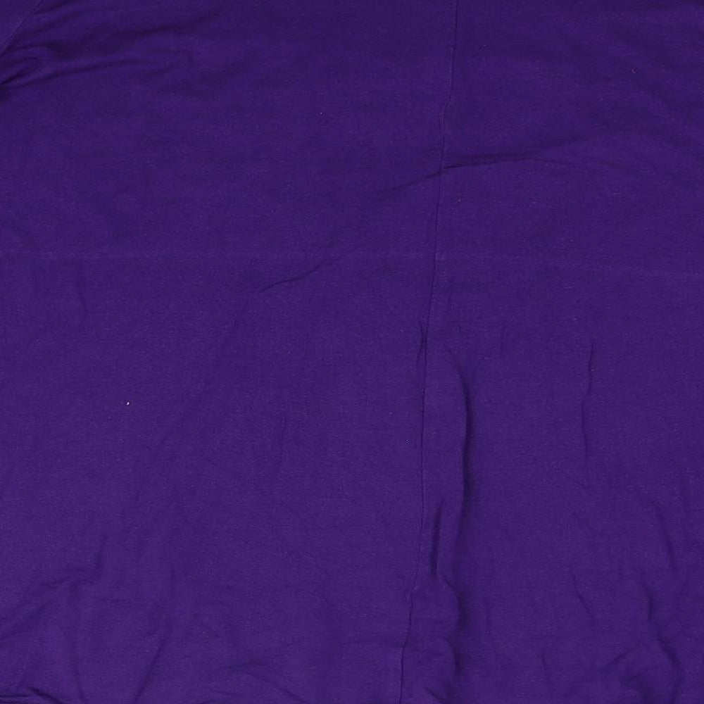 Evans Womens Purple   T-Shirt Dress  Size 22